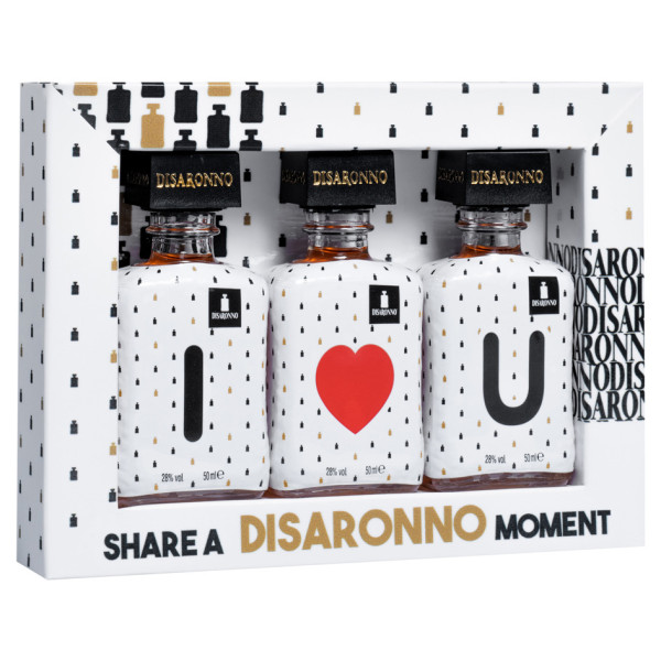 Disaronno - I Love U Gift Pack (0.15 ℓ)