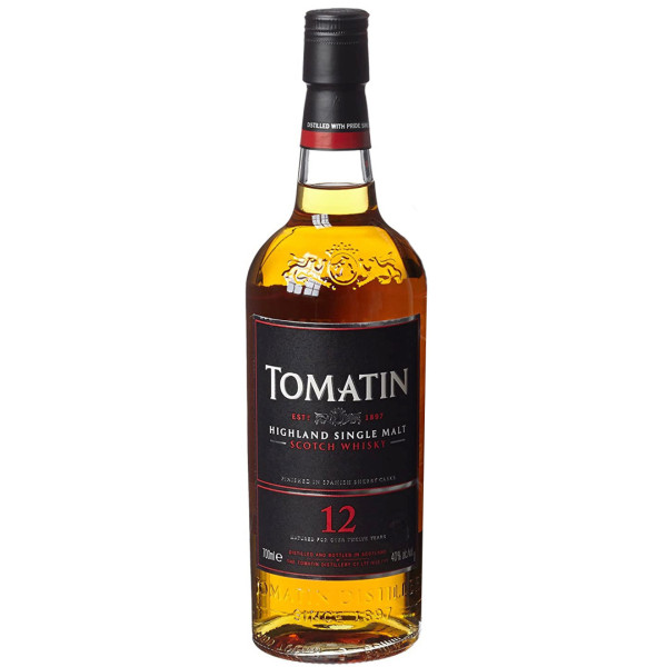 Tomatin, 12 Y - Sherry Cask (1 ℓ)