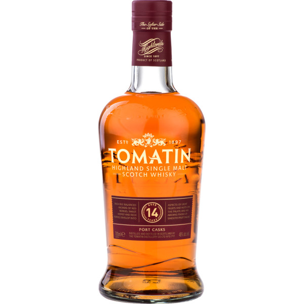 Tomatin, 14 Y - Portwood  (0.7 ℓ)