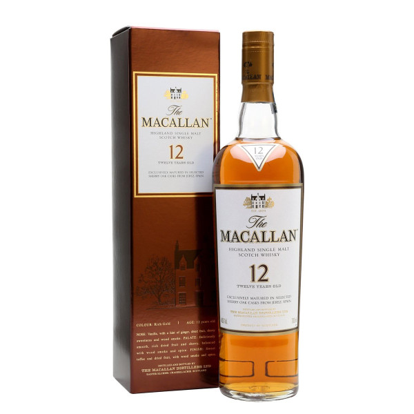 Macallan, 12 Y - Sherry Oak Cask (0.7 ℓ)