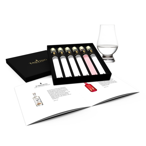 Gin Tasting 6 Tubes in gift box