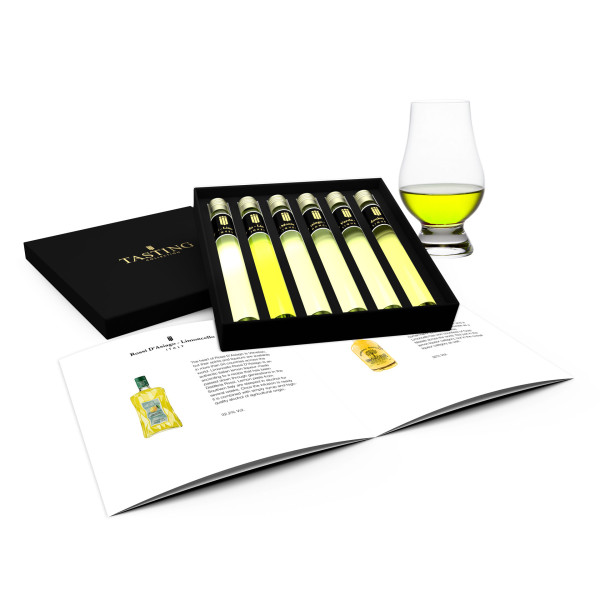 Limoncello Tasting Collection 6 Tubes in Gift Box