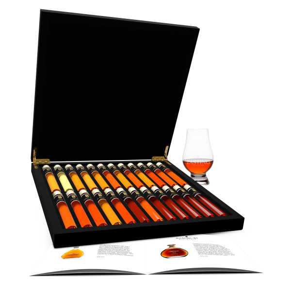 Rum Tasting 24 Tubes in wooden box