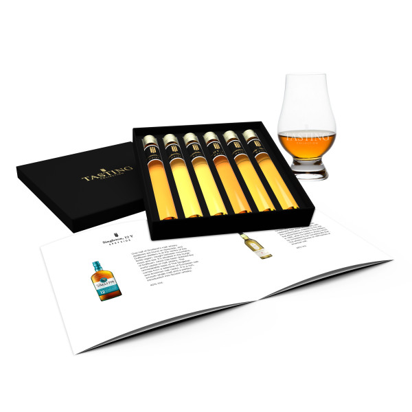 Whisky Tasting 6 Tubes in Gift Box