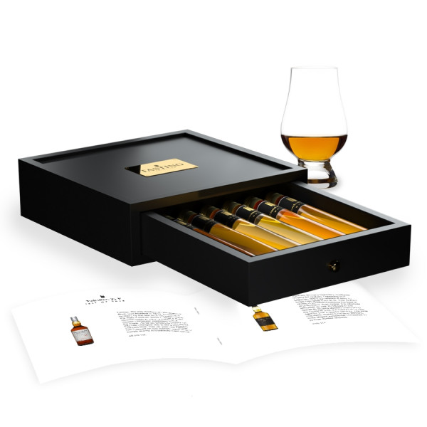 Whisky Tasting Collection 6 Premium Whisky's in Wooden box