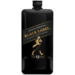 Johnnie Walker - Black Label, 12 Y - Pocket Scotch (0.2 ℓ)