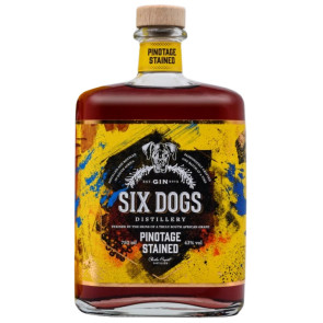 Six Dogs - Pinotage Stained Gin (0.7 ℓ)