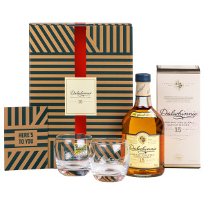 Dalwhinnie, 15  Y Gift Pack 2 Glasses (0.7 ℓ)