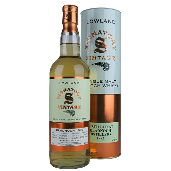 Signatory - Bladnoch, 1992