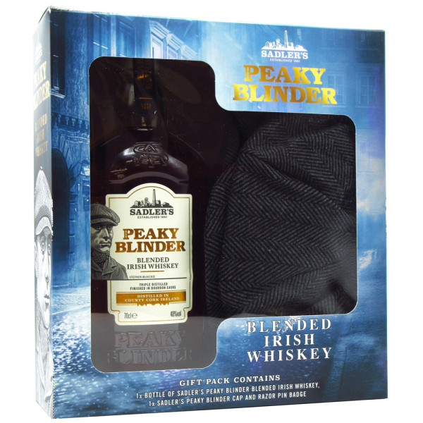 Peaky Blinder - Irish Whiskey Gift-Pack Cap