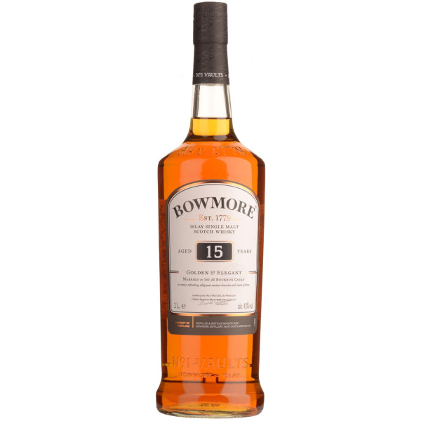 Bowmore, 15 Y - Golden & Elegant