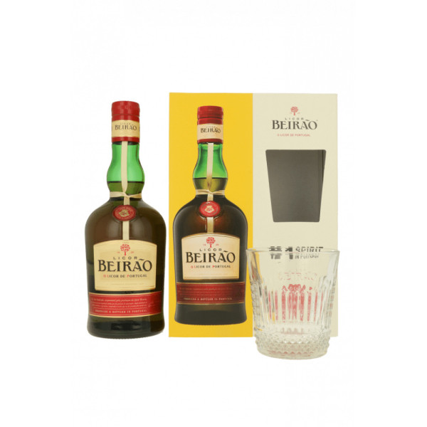 Licor Beirao + Glass