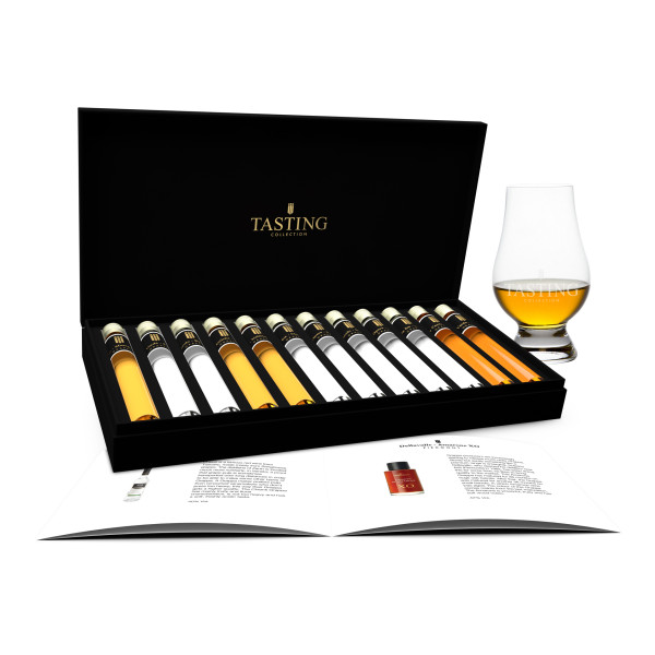 Grappa Proeverij 12 Tubes in Luxe Cadeau Doos