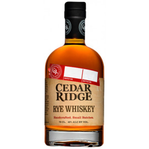 Cedar Ridge - RYE Whiskey