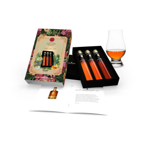 Rum Tasting Collection 3 tubes in Gift Box Bacardi True Aged Rums
