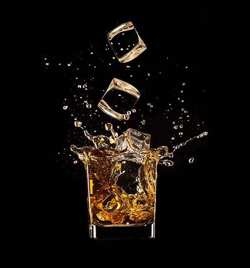 Whisky, water of ijs?