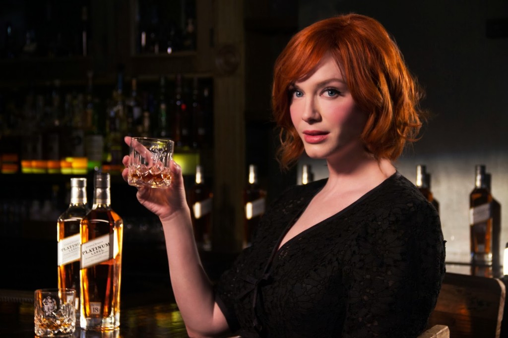 Christina Hendriks Mad Men Johnnie Walker