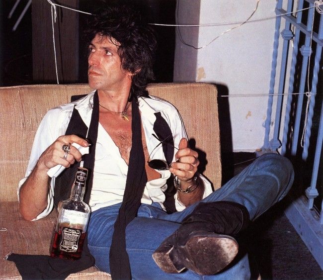 Keith Richards Jack Daniels